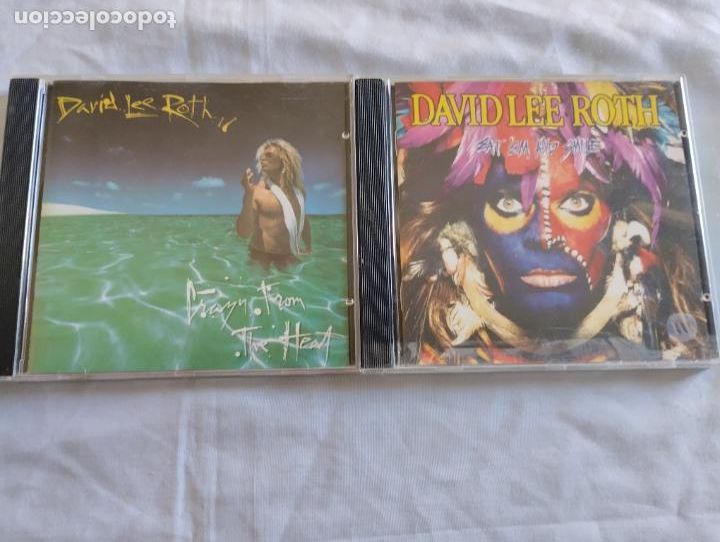 CDs de m&uacute;sica: DAVID LEE ROTH 2 CD&acute;S - Foto 1