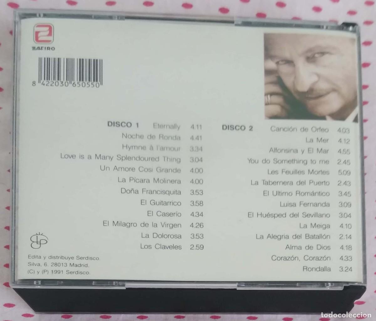 CDs de m&uacute;sica: ALFREDO KRAUS (CON EL CORAZON) 2 CDs 1991 - Foto 2