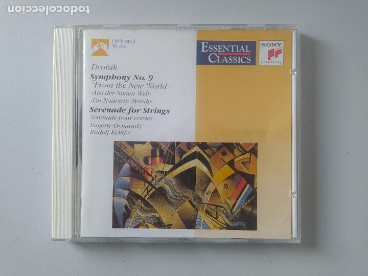 CDs de m&uacute;sica: DVORAK. SYMPHONY NO. 9. SERENADE FOR STRINGS. ESSENTIAL CLASSICS. CD. TDKCD248 - Foto 1