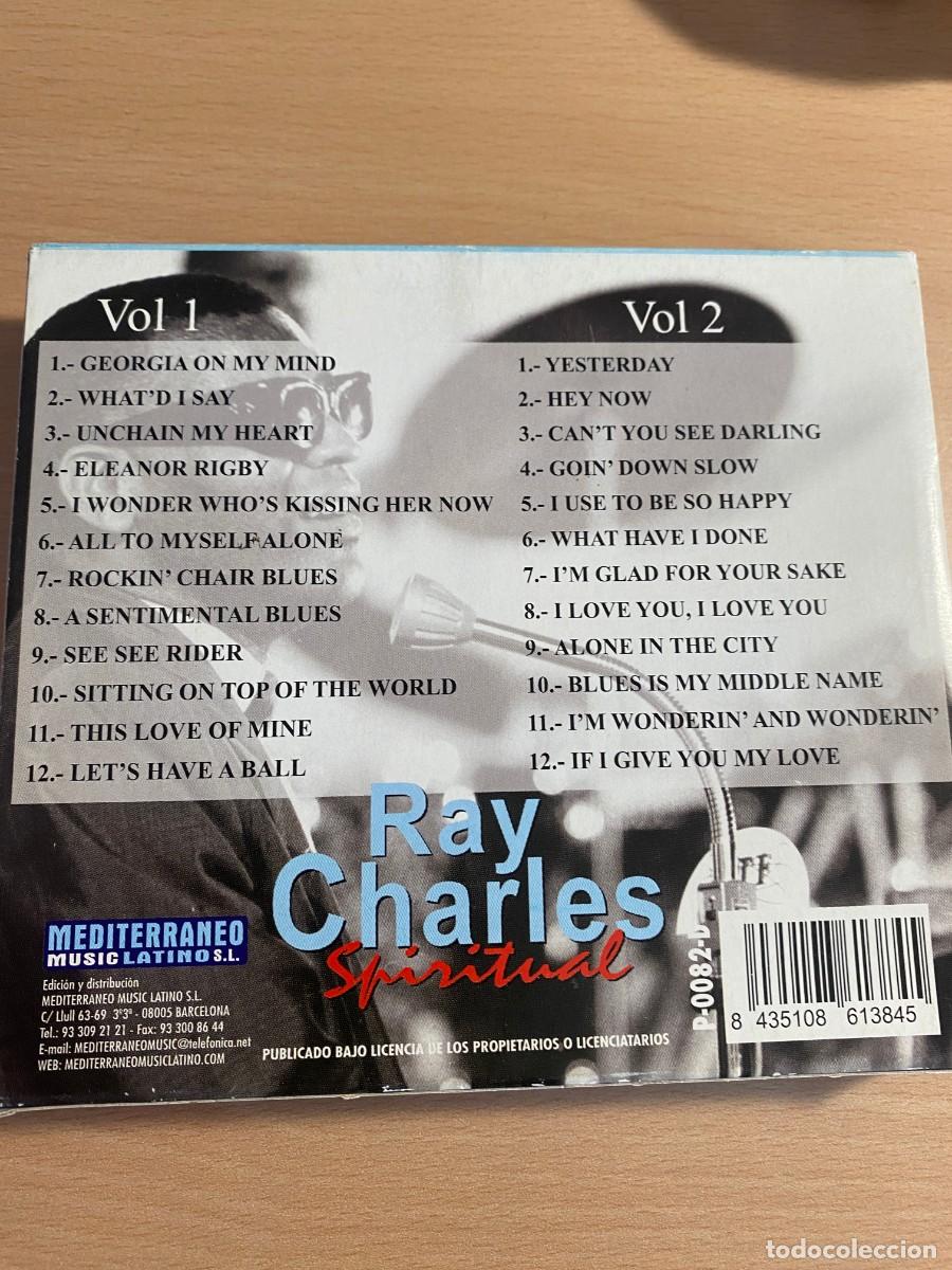 CDs de m&uacute;sica: RAY CHARLES SPIRITUAL 2CD - Foto 2