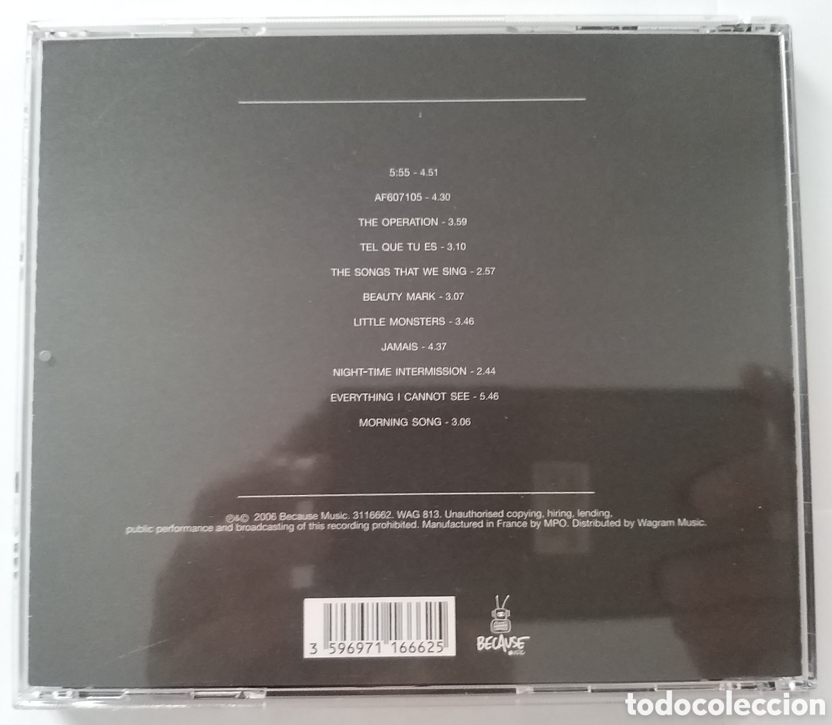 CDs de m&uacute;sica: CHARLOTTE GAINSBOURG - 5.55 - Foto 2