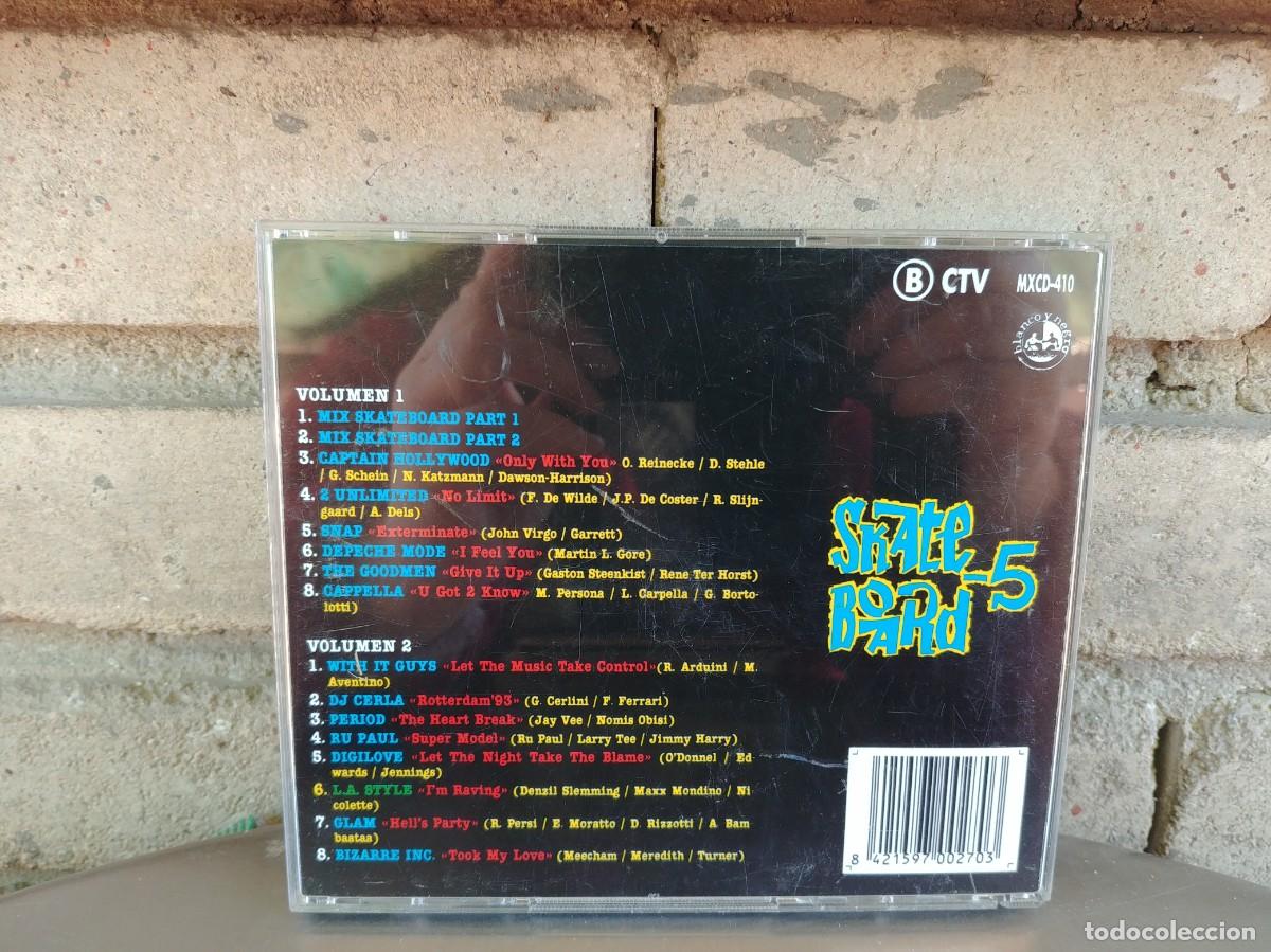 CDs de m&uacute;sica: SKATE BOARD 5-CD DOBLE - Foto 3