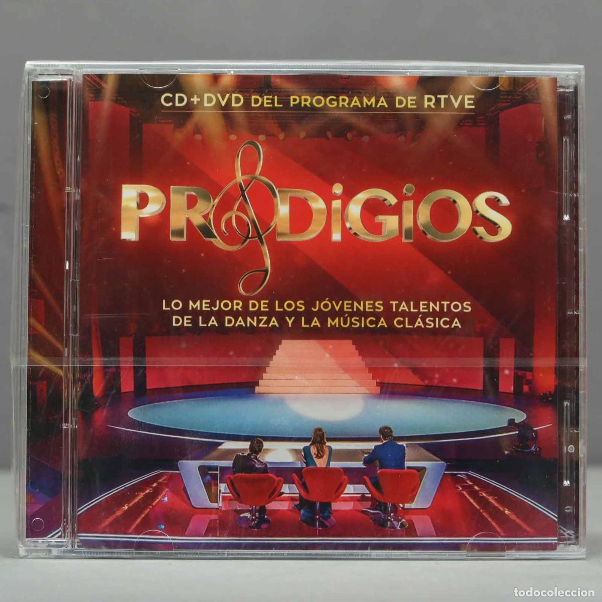 CDs de m&uacute;sica: CD+DVD. PRODIGIOS / VARIOS .PRECINTADO - Foto 1