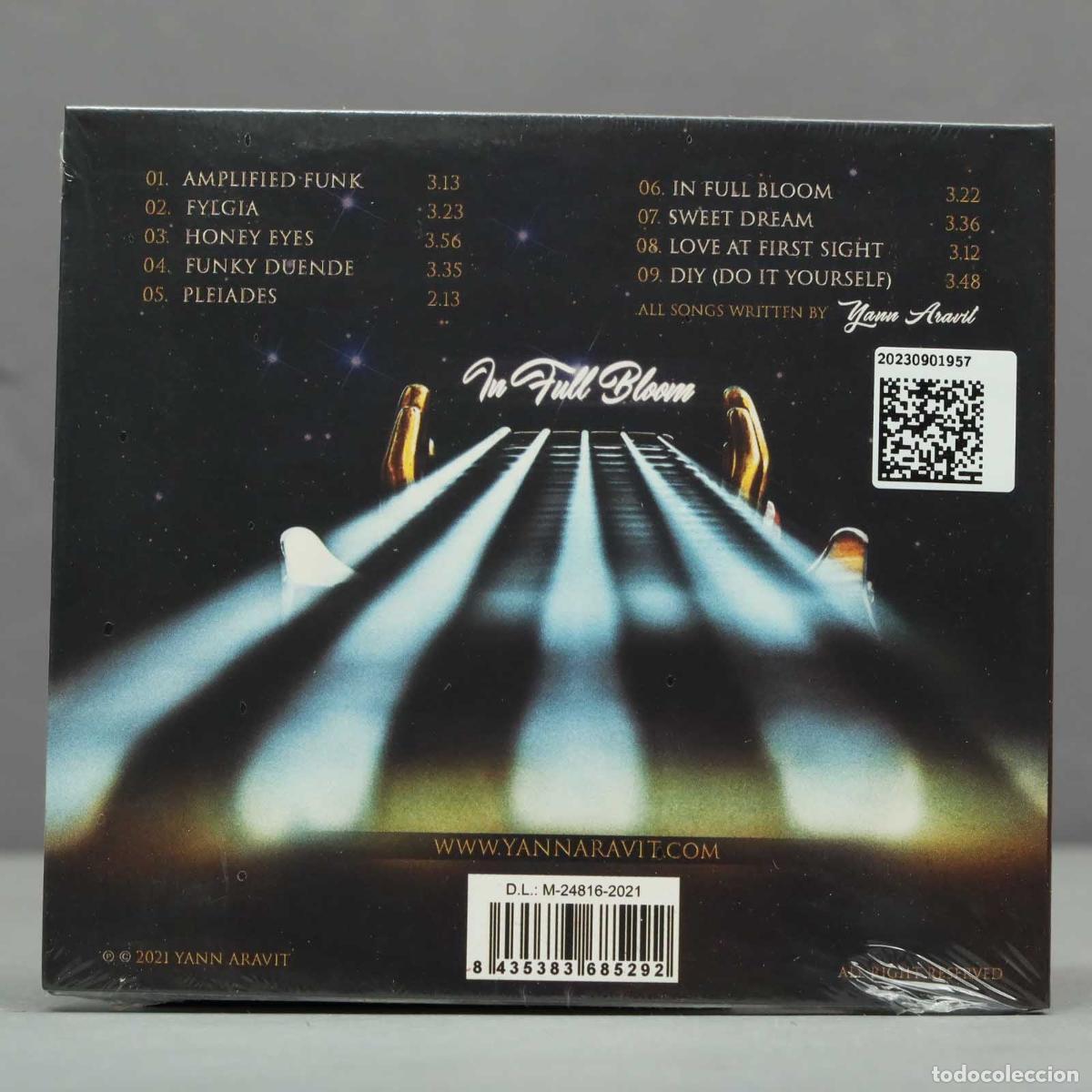 CDs de m&uacute;sica: CD. CD: IN FULL BLOOM - YANN ARAVIT .PRECINTADO - Foto 2