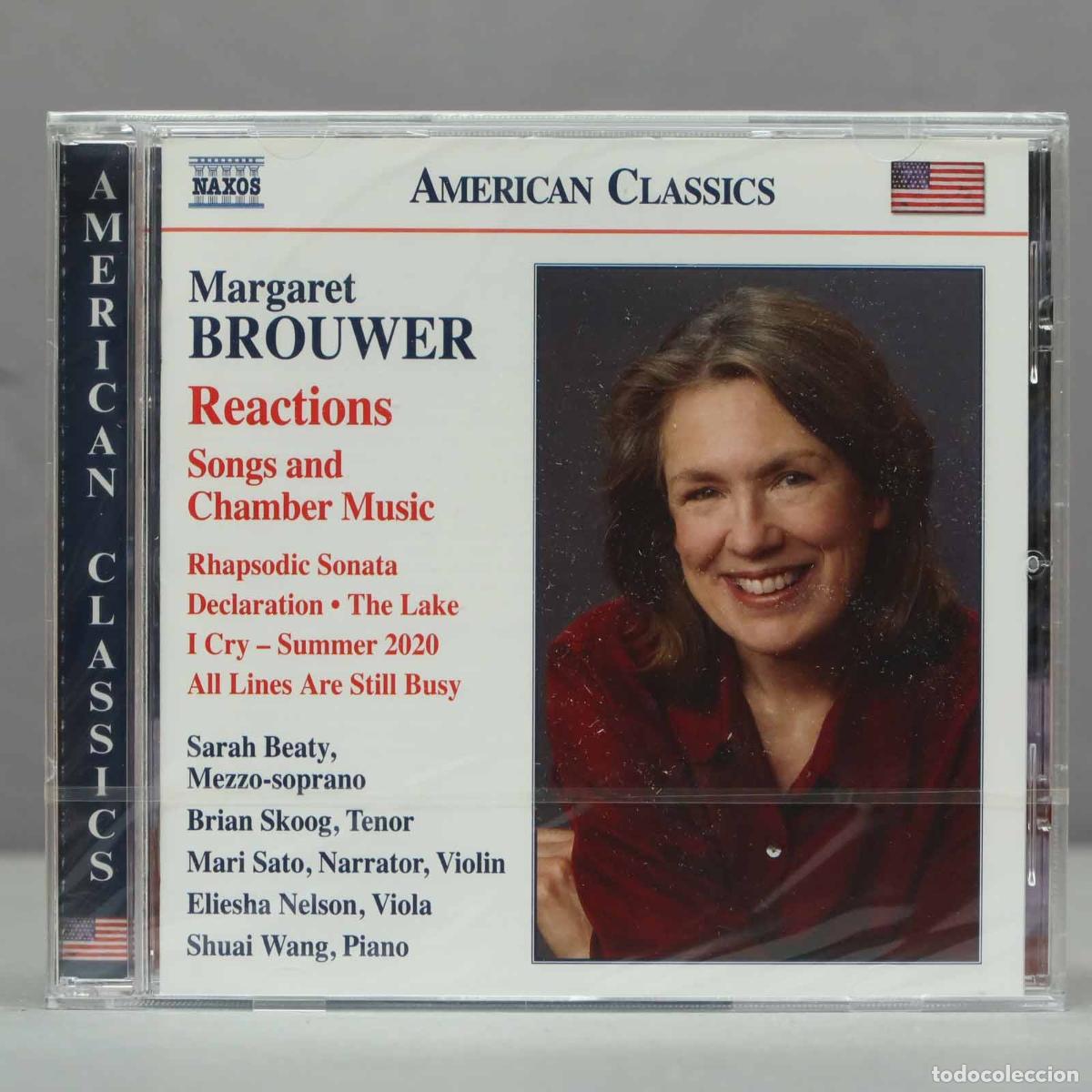 CD de M&uacute;sica: CD. Brouwer/Beaty/Wang - Reactions .PRECINTADO