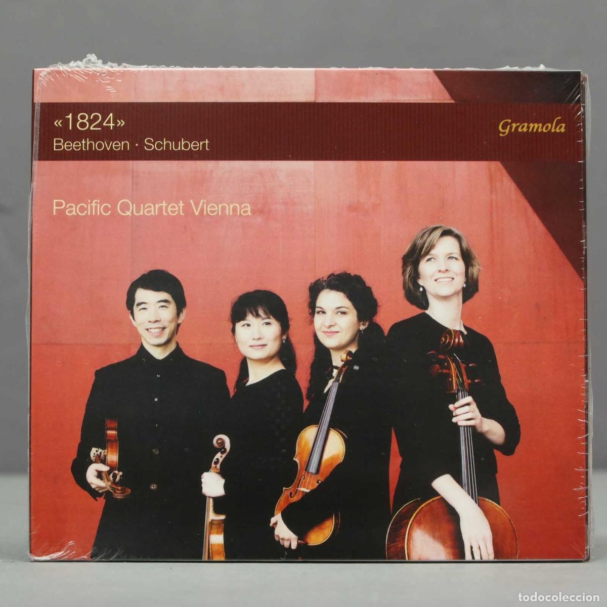 CDs de m&uacute;sica: CD. Pacific Quartet Vienna, Beethoven / Schubert &ndash; &laquo;1824&raquo; .PRECINTADO - Foto 1