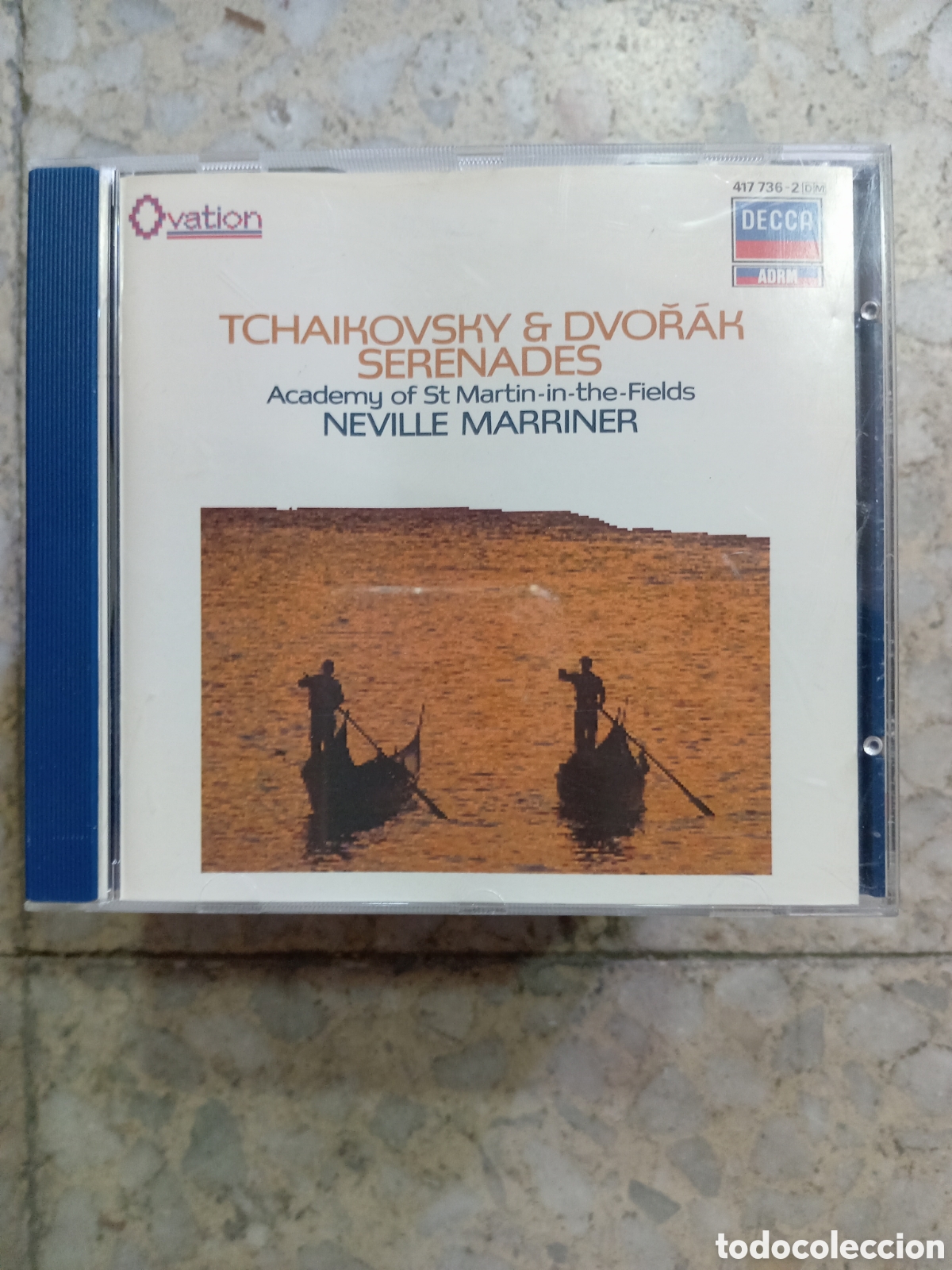 CDs de m&uacute;sica: CD TCHAIKOVSKY DVORAK SERENADES NEVILLE MARRINER - Foto 1