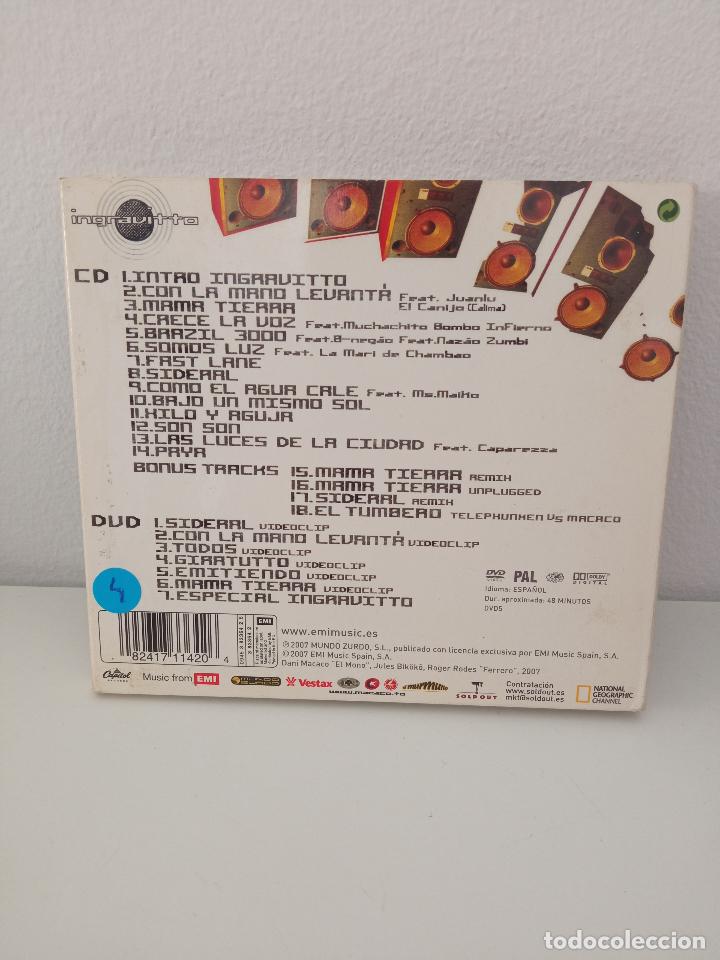 CDs de m&uacute;sica: Macaco &lrm;&ndash; Ingravitto CD + DVD - Foto 2