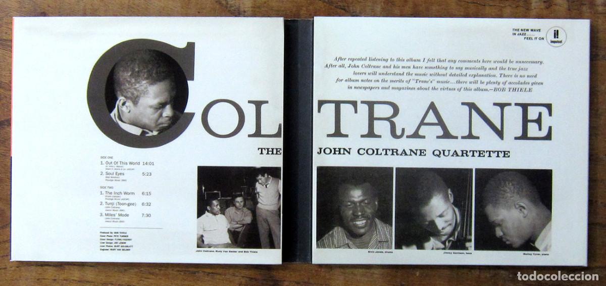 CDs de m&uacute;sica: JOHN COLTRANE - COLTRANE (DE LUXE EDITION) - 2002 - IMPULSE - DOBLE CD - Foto 2