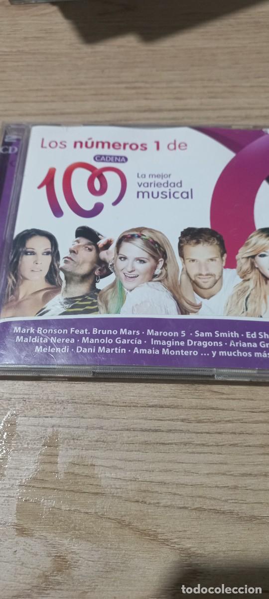 CDs de m&uacute;sica: Cd musica los numeros 1 de cadena 100 - Foto 1