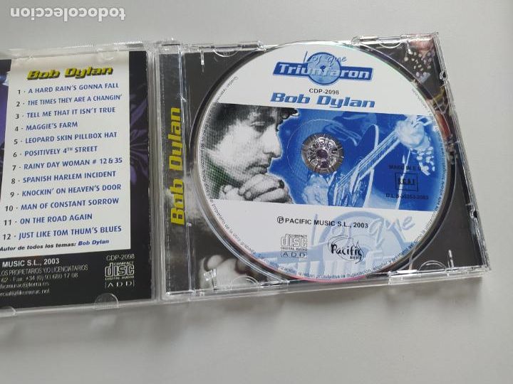 CDs de m&uacute;sica: BOB DYLAN. LOS QUE TRIUNFARON. CD. TDKCD252 - Foto 2