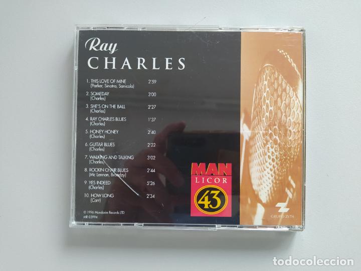 CDs de m&uacute;sica: RAY CHARLES. MAN LICOR 43. CD. TDKCD252 - Foto 3