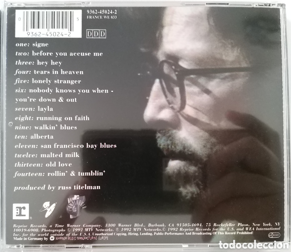 CDs de m&uacute;sica: ERIC CLAPTON x 4 ALBUMS - Foto 5