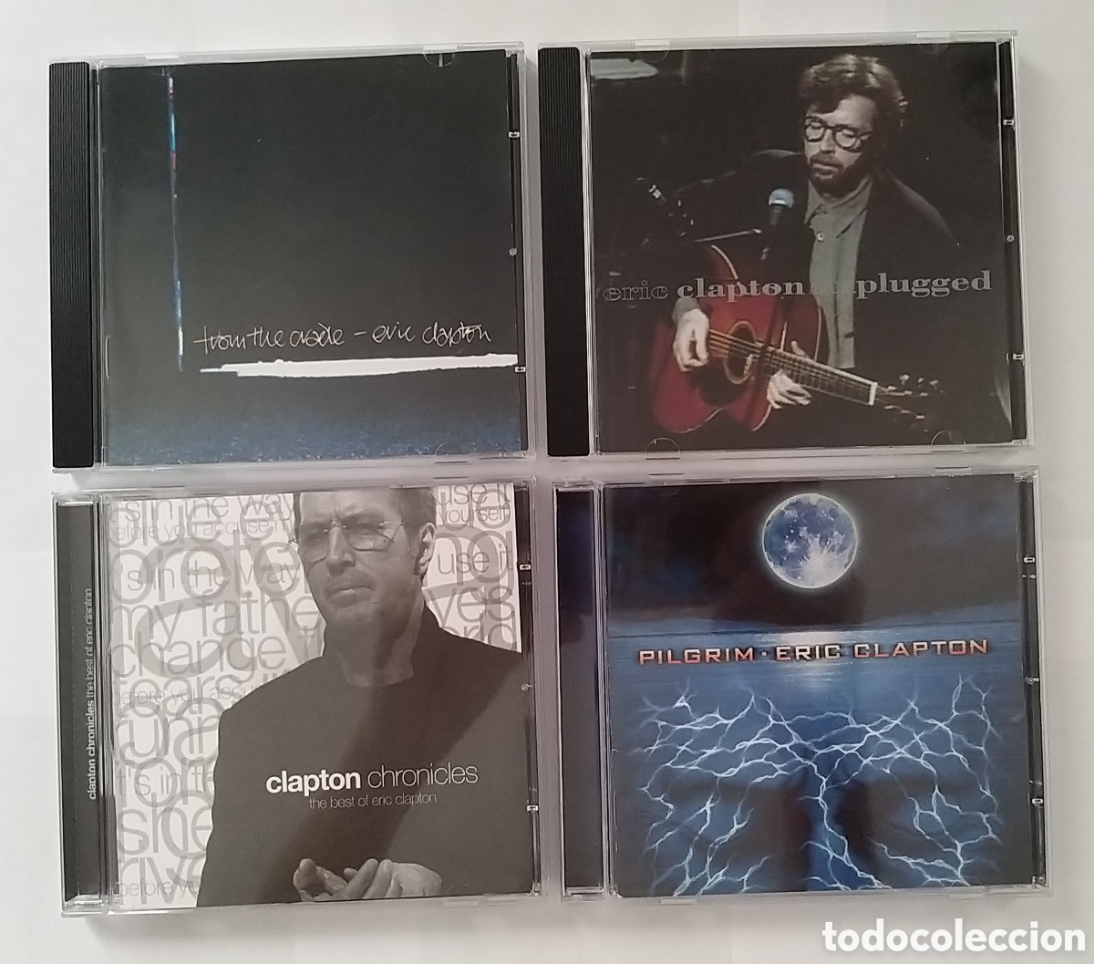 CDs de m&uacute;sica: ERIC CLAPTON x 4 ALBUMS - Foto 1