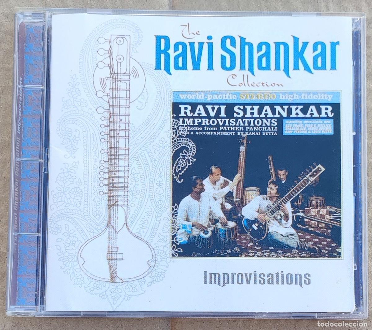CDs de m&uacute;sica: RAVI SHANKAR - IMPROVISATIONS (CD) 1999 - 6 TEMAS - ED. USA - Foto 1