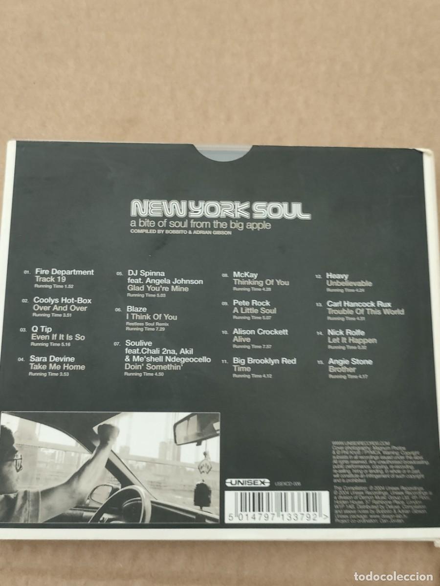 CDs de m&uacute;sica: NEW YORK SOUL - Foto 2