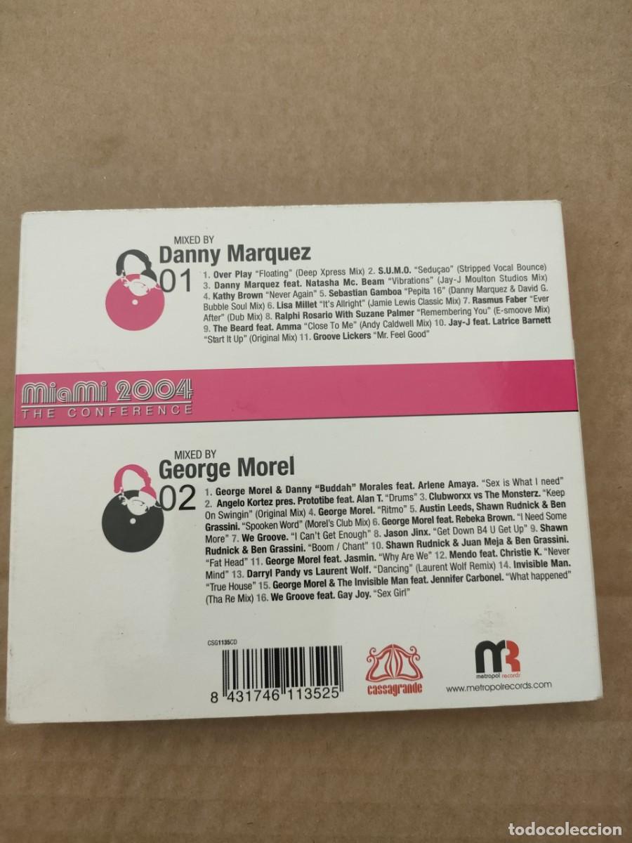 CDs de m&uacute;sica: MIAMI 2004 THE CONFERENCE. 2 CDS - Foto 2