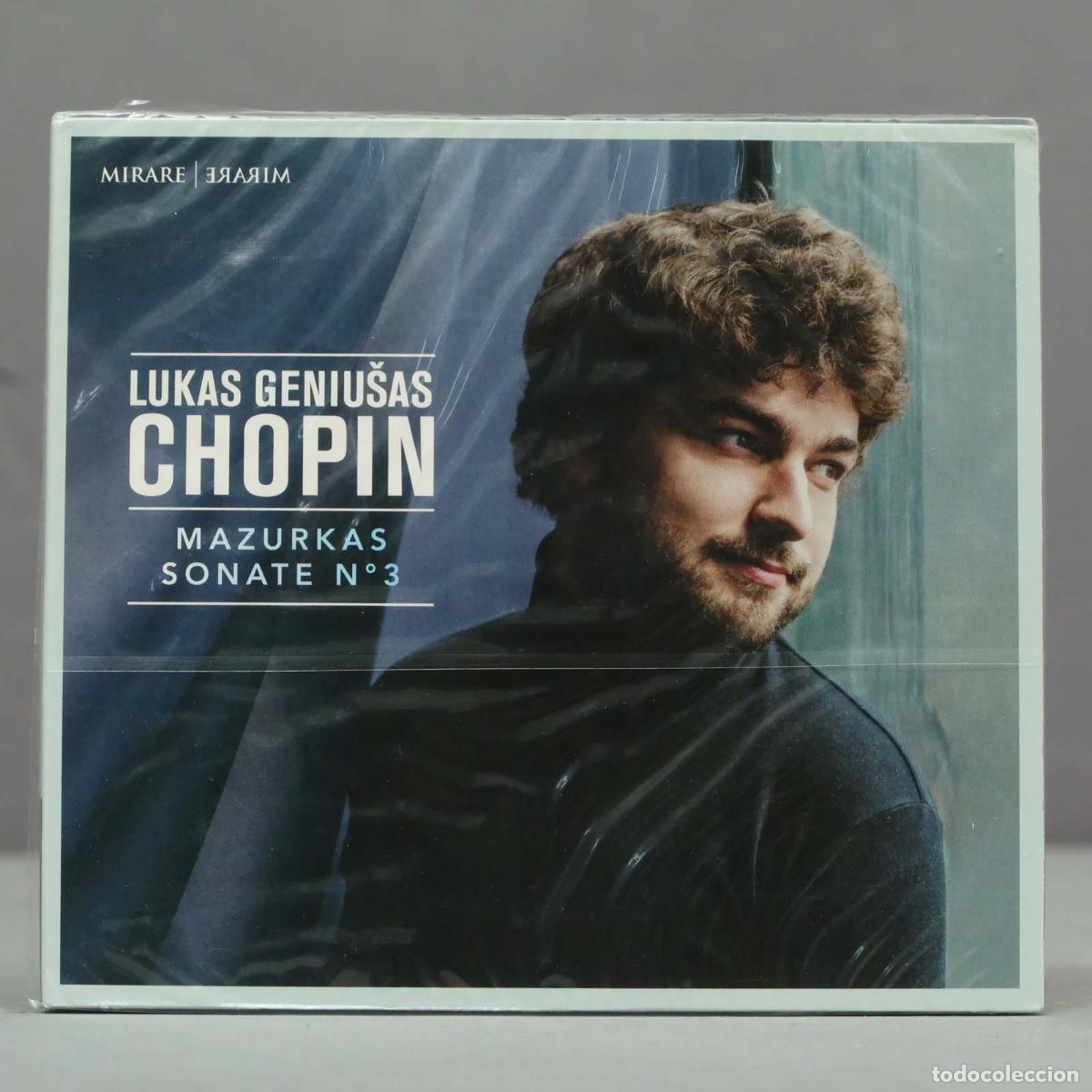 CD di Musica: CD. Lukas Geniu&scaron;as, Fr&eacute;d&eacute;ric Chopin &lrm;&ndash; Mazurkas | Sonate N&ordm;3 .PRECINTADO