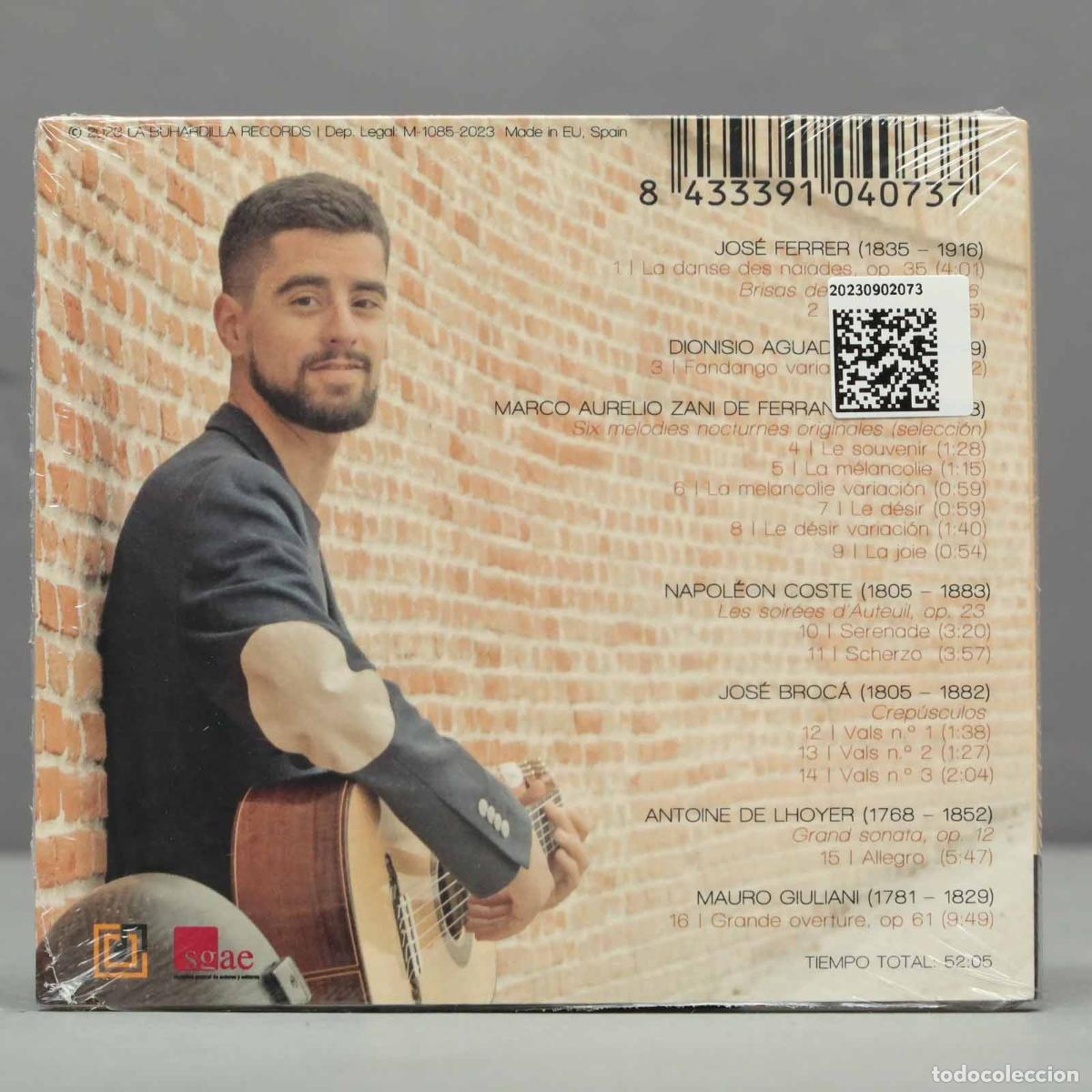CDs de m&uacute;sica: CD. ROMANTICISMO MERIDIONAL. Adri&aacute;n Baratech .PRECINTADO - Foto 2