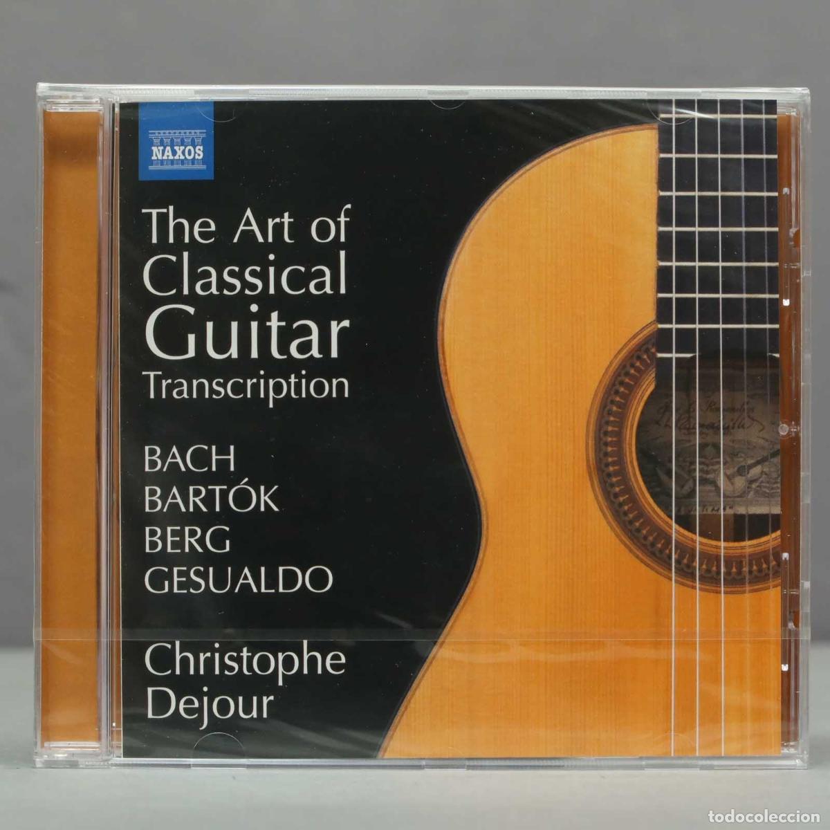 CD de M&uacute;sica: CD. Christophe Dejour The Art of Classical Guitar Transcription .PRECINTADO
