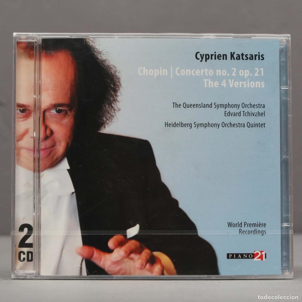 CDs de Musique: 2 CD. CYPRIEN KATSARSIS - Piano Concerto 2: 4 Versions .PRECINTADO