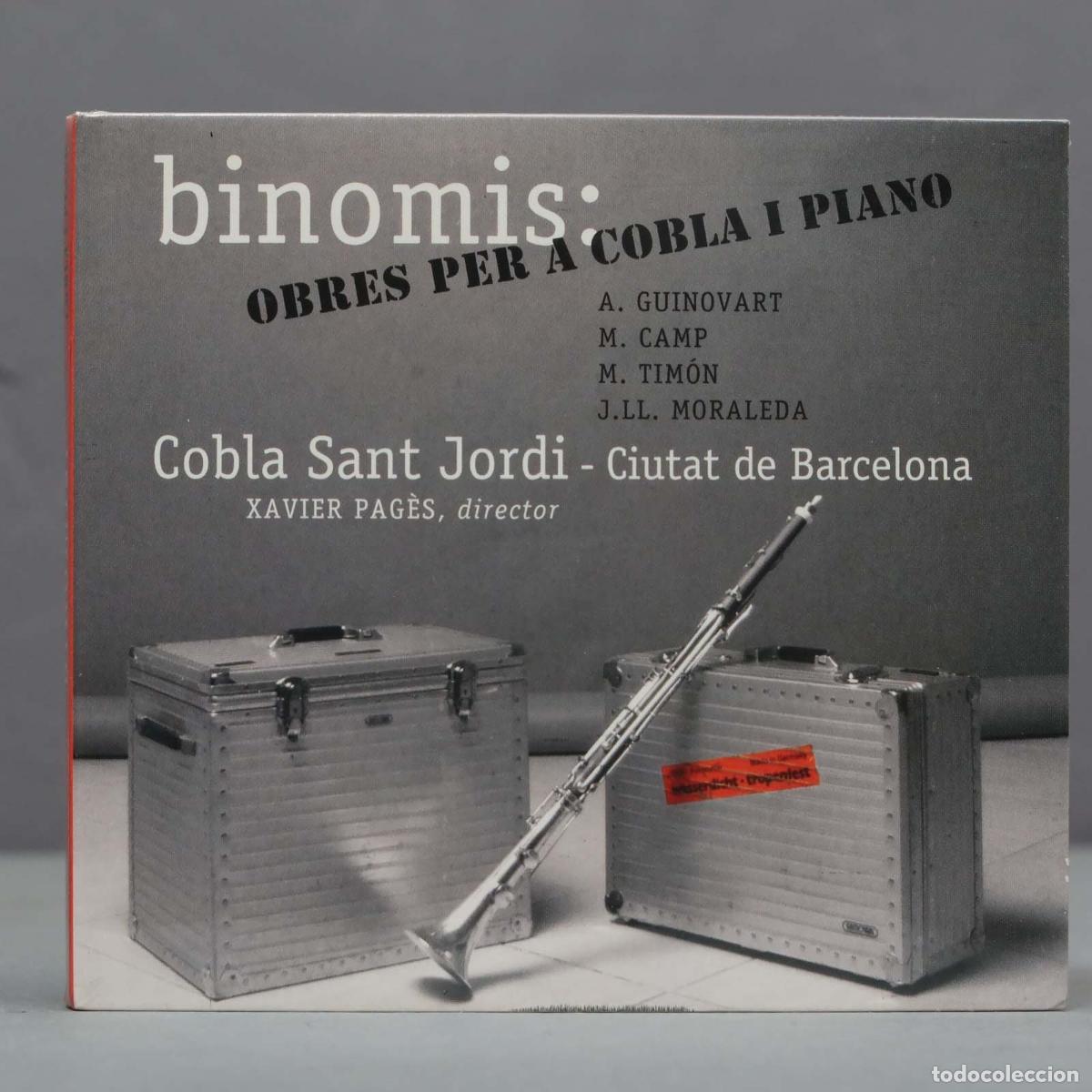 CDs de m&uacute;sica: CD. BINOMIS: OBRES PER A COBLA .PRECINTADO - Foto 1