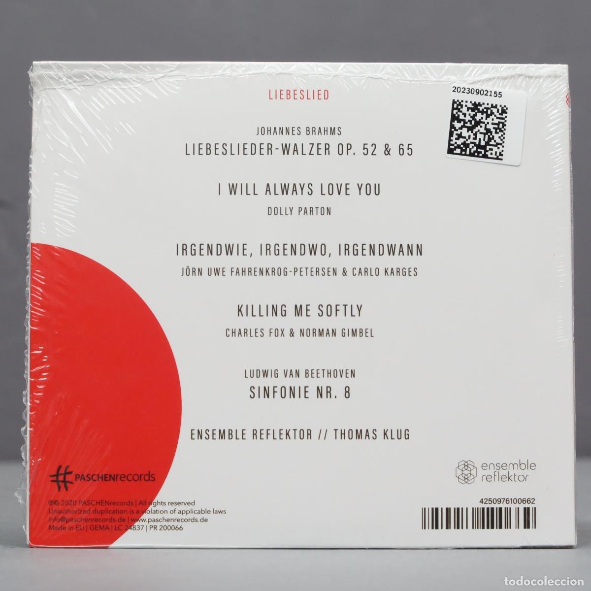 CDs de m&uacute;sica: CD. Liebeslied von Klug,Thomas, Ensemble Reflektor .PRECINTADO - Foto 2