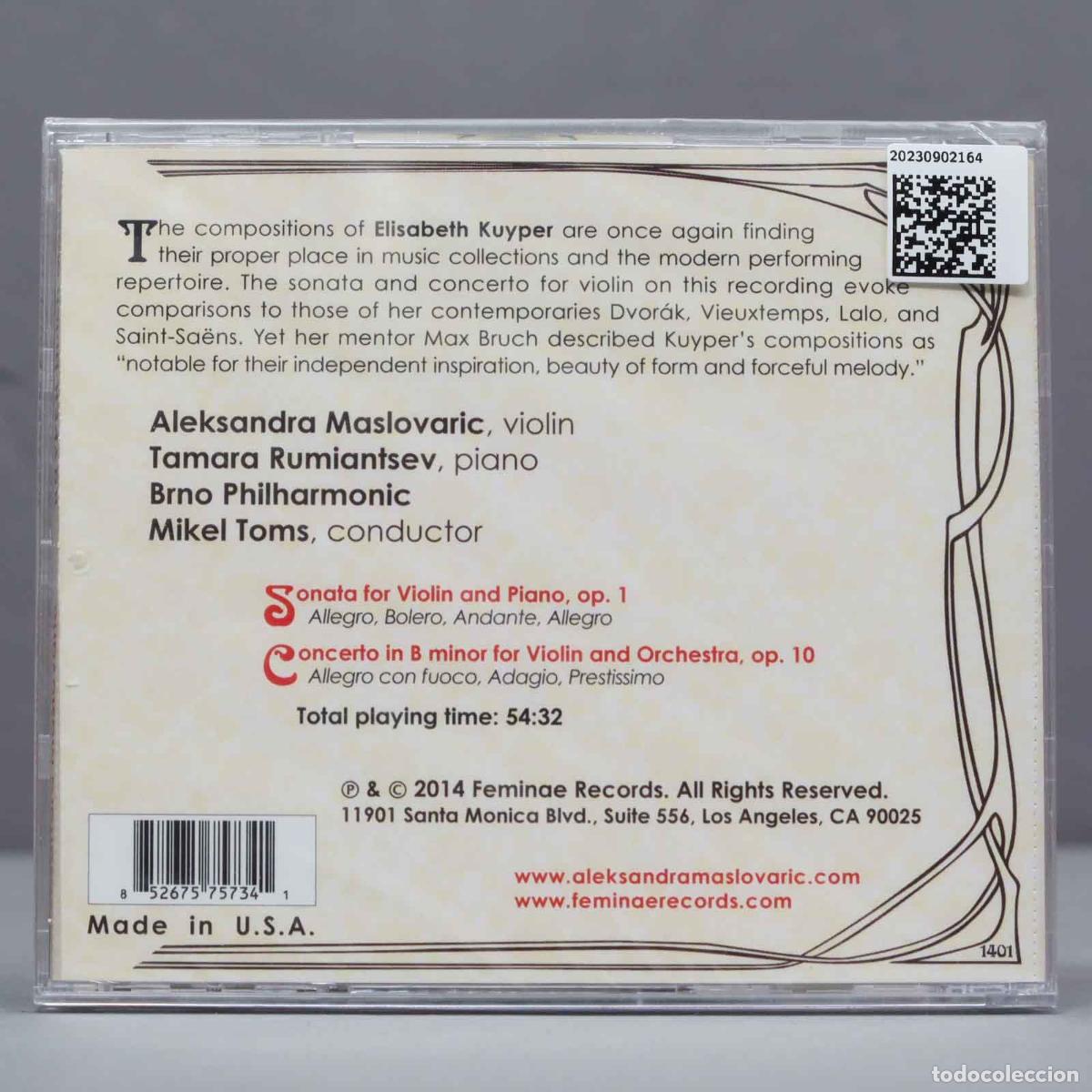 cd. aleksandra maslovaric. kuyper rediscovering - Buy CD's of ...