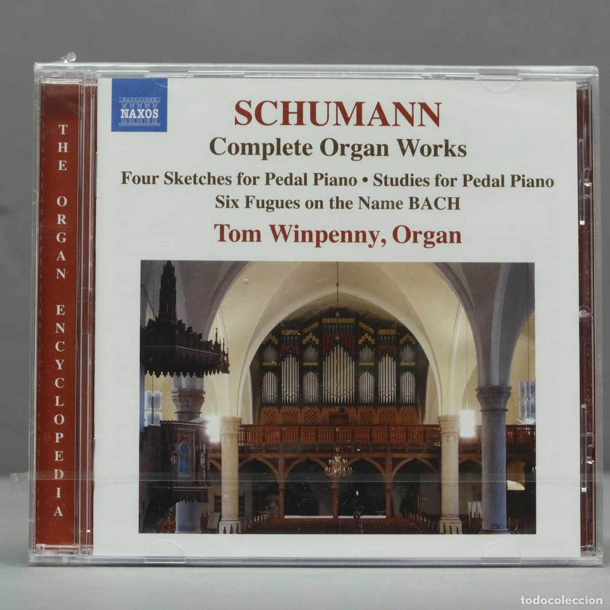 CDs de m&uacute;sica: CD. TOM WINPENNY - ROBERT SCHUMANN COMPLETE ORGAN .PRECINTADO - Foto 1