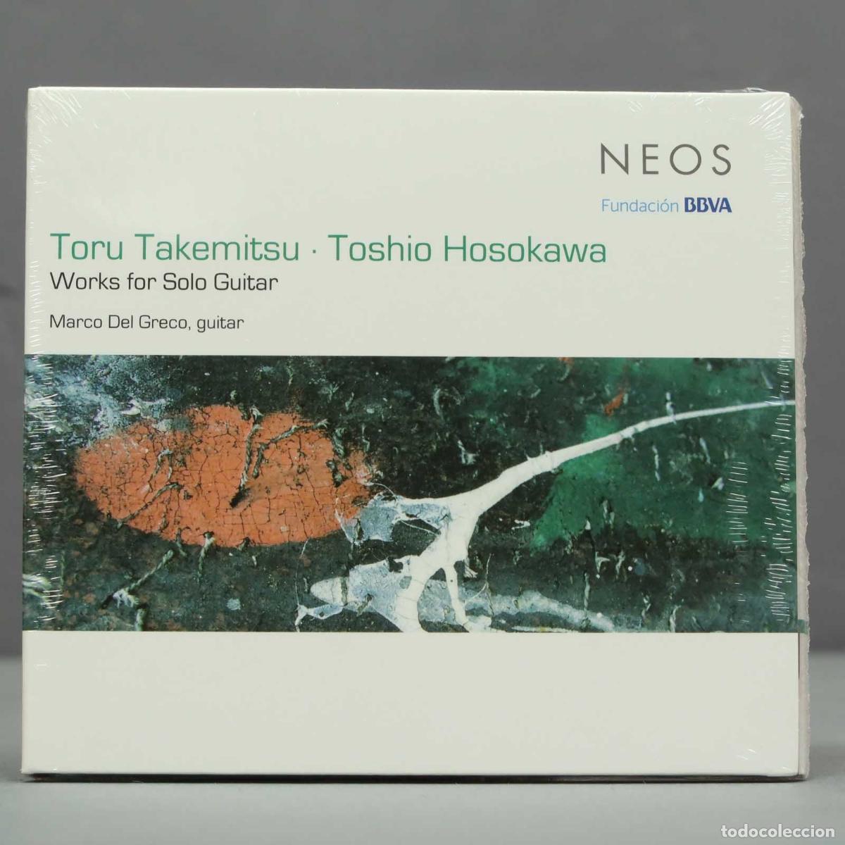 CDs de M&uacute;sica: CD. Works for Solo Guitar. HOSOKAWA. TAKEMITSU .PRECINTADO