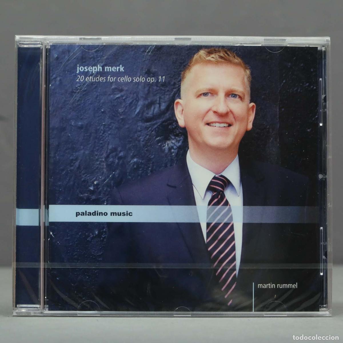 CDs de m&uacute;sica: CD. Martin Rummel - Joseph Merk: 20 etudes for cello solo, Op. 11 .PRECINTADO