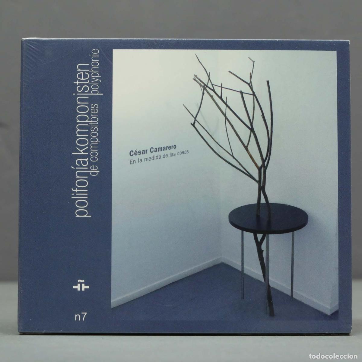 Music CDs: CD. En la medida de las cosas. C&eacute;sar Camarero .PRECINTADO