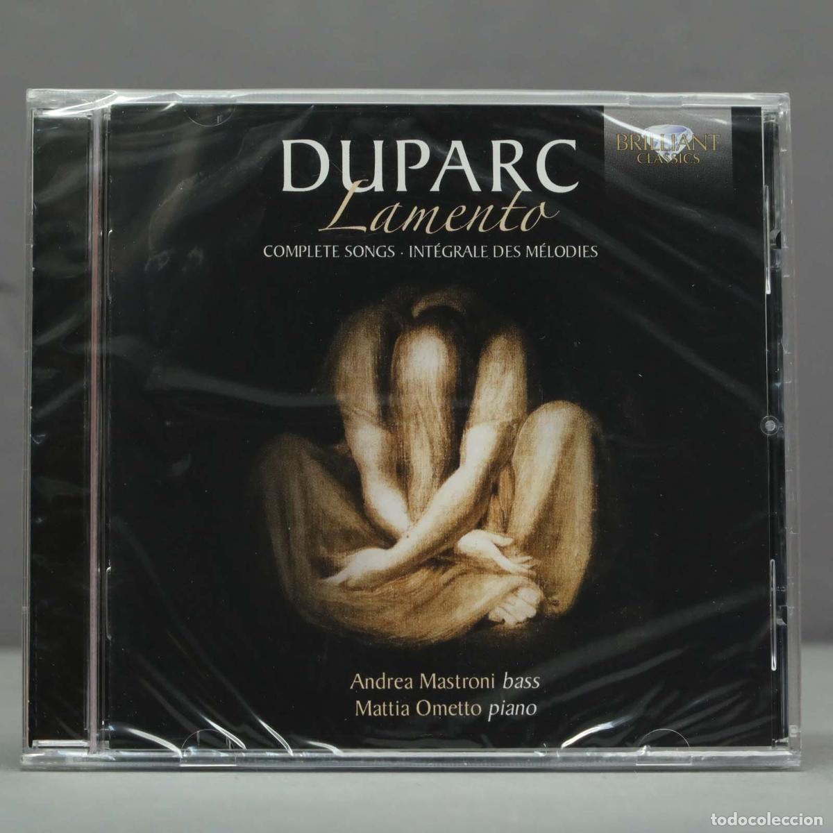 CD de M&uacute;sica: CD. Henri Duparc Duparc: Lamento - Complete Songs .PRECINTADO