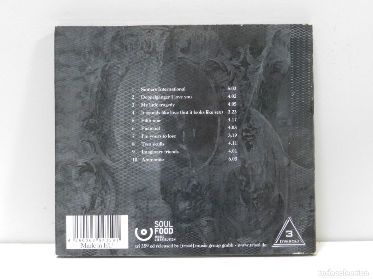 CDs de m&uacute;sica: DISCO CD. Zeromancer &ndash; Sinners International. COMPACT DISC. - Foto 2