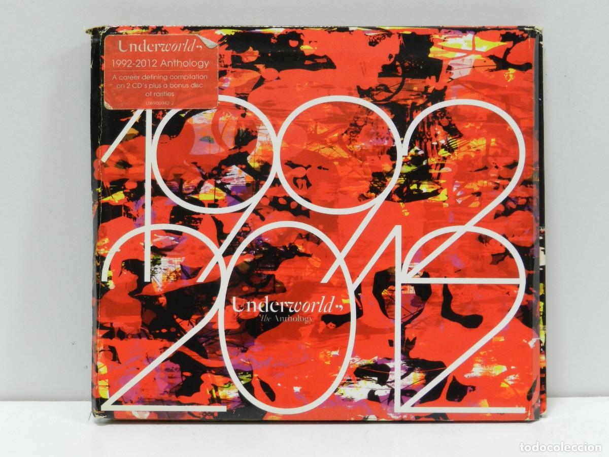CDs de m&uacute;sica: DISCO 3 X CD. Underworld &ndash; 1992-2012 The Anthology. COMPACT DISC. - Foto 1