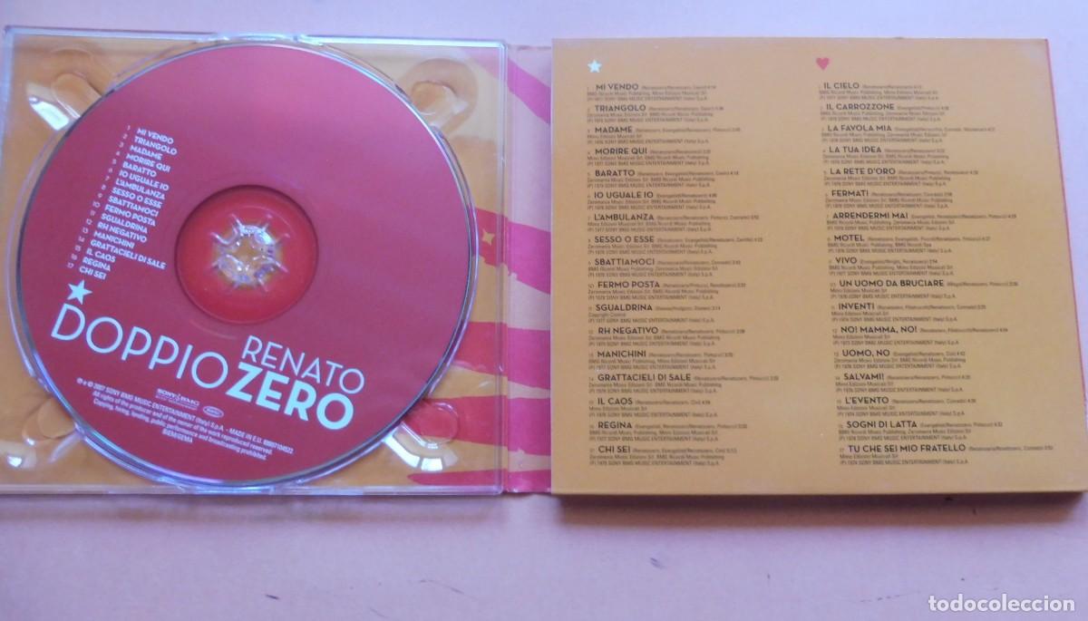 CDs de m&uacute;sica: CD - Renato Zero &ndash; Doppio Zero - Epic &ndash; 88697104522 - 2 x CD, Compilation - - Foto 2