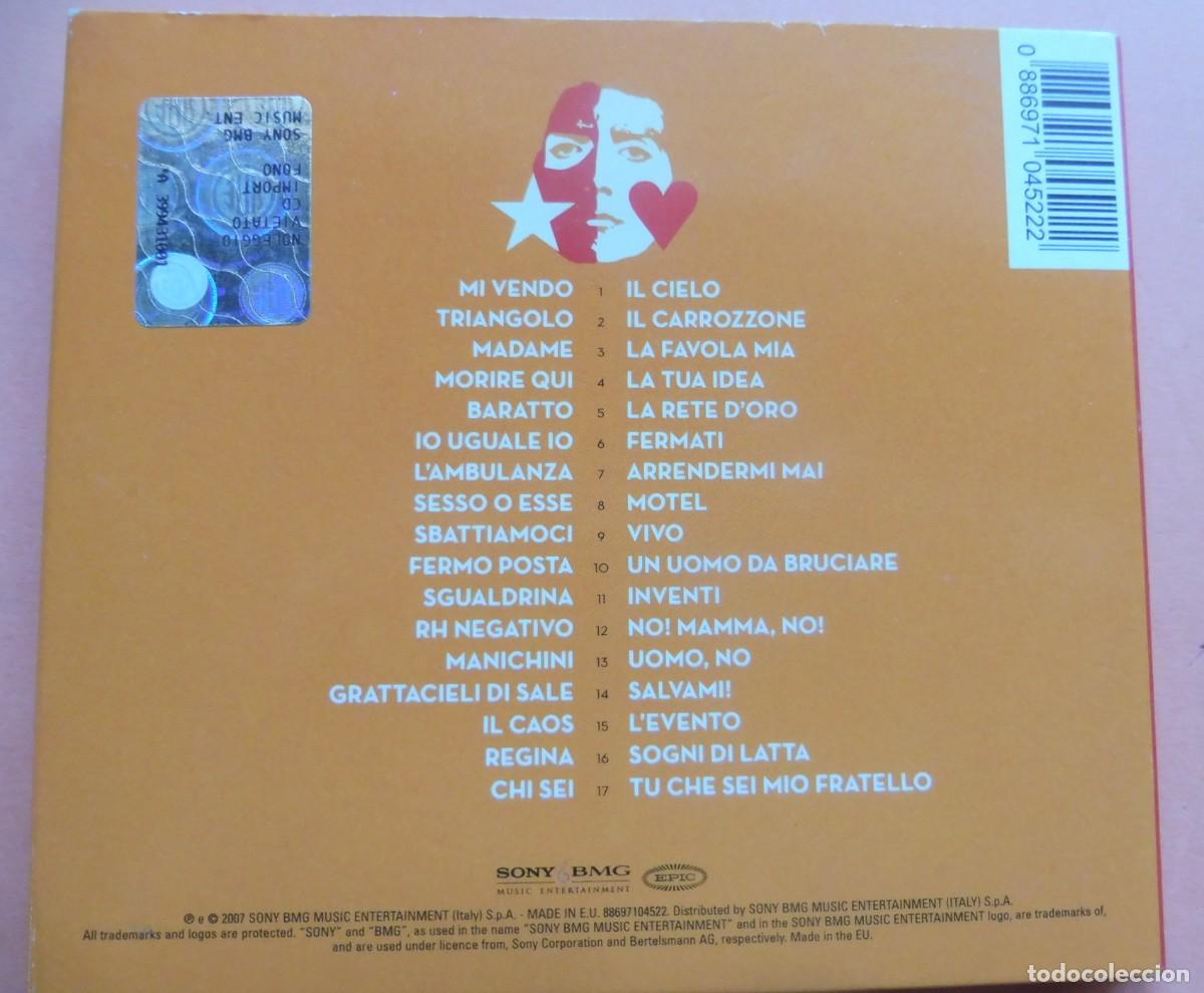CDs de m&uacute;sica: CD - Renato Zero &ndash; Doppio Zero - Epic &ndash; 88697104522 - 2 x CD, Compilation - - Foto 4