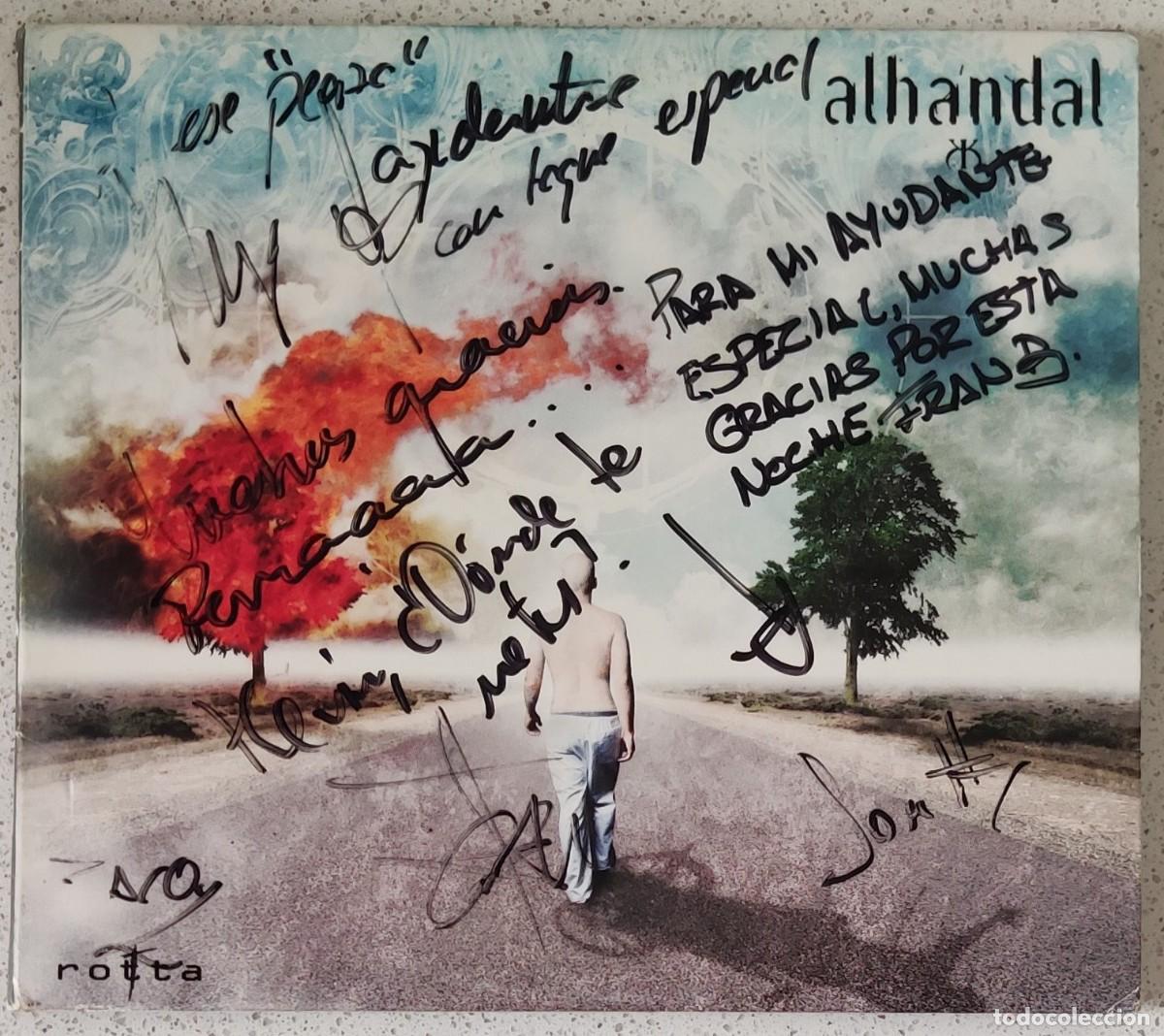 CDs de M&uacute;sica: ALHANDAL - ROTTA (2CD) 2012 - 20 TEMAS - DIGIPACK- FIRMAS Y DEDICATORIAS