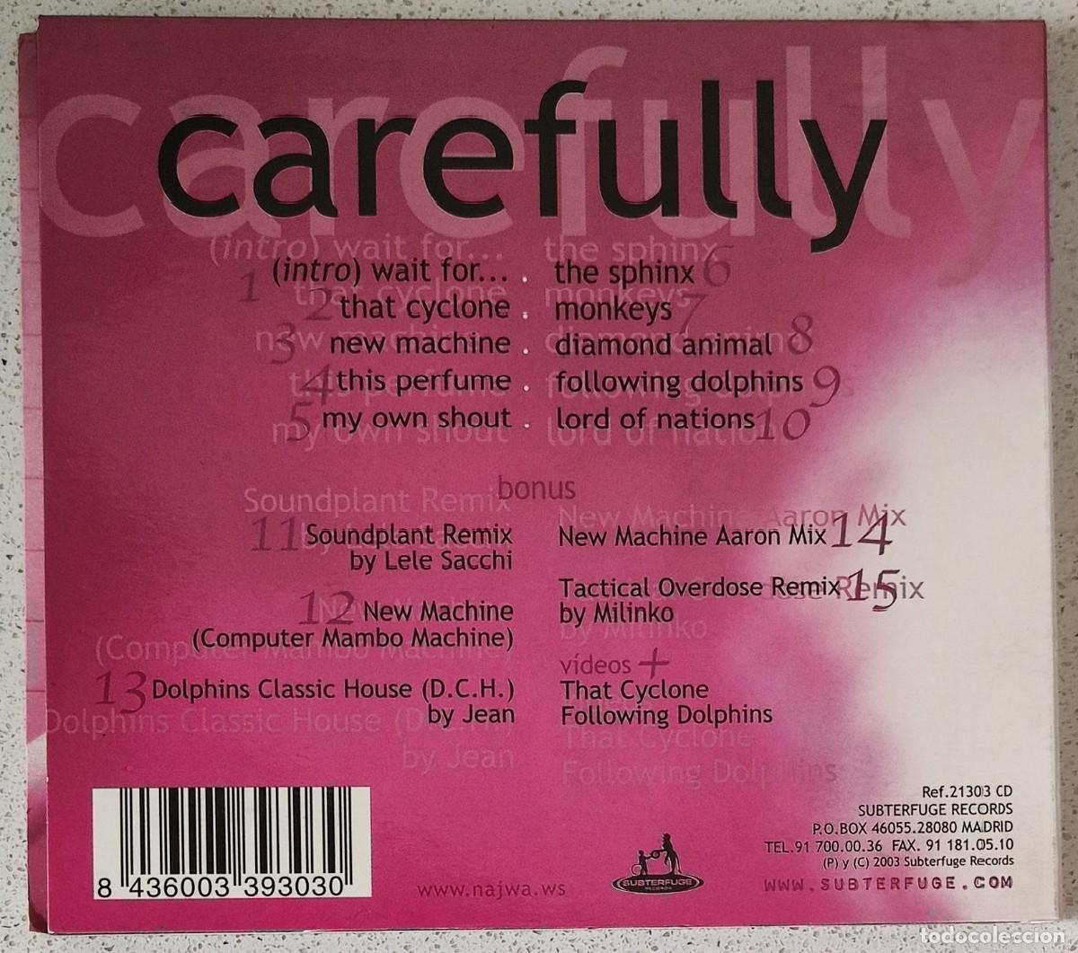 CDs de m&uacute;sica: NAJWA - CAREFULLY (CD) 2003 - 15 TEMAS - DIGIPACK - Foto 3