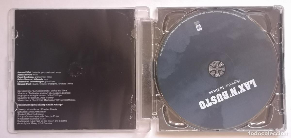 CDs de m&uacute;sica: CD - LAXNBUSTO - OBJECTIU LA LLUNA - 2008 - Foto 2