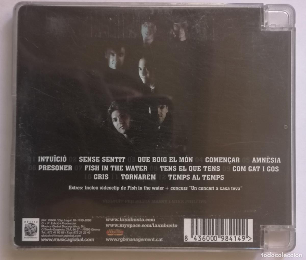 CDs de m&uacute;sica: CD - LAXNBUSTO - OBJECTIU LA LLUNA - 2008 - Foto 3