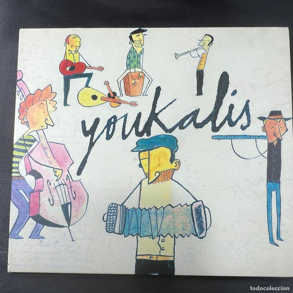 Music CDs: YOUKALIS - ESTUCHE CARTON CONTIENE LIBRETO CON LETRAS - CD