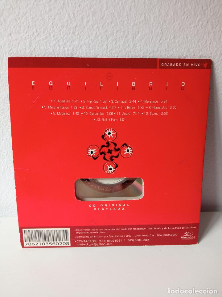 CDs de m&uacute;sica: Tomback &lrm;&ndash; Equilibrio - Foto 2