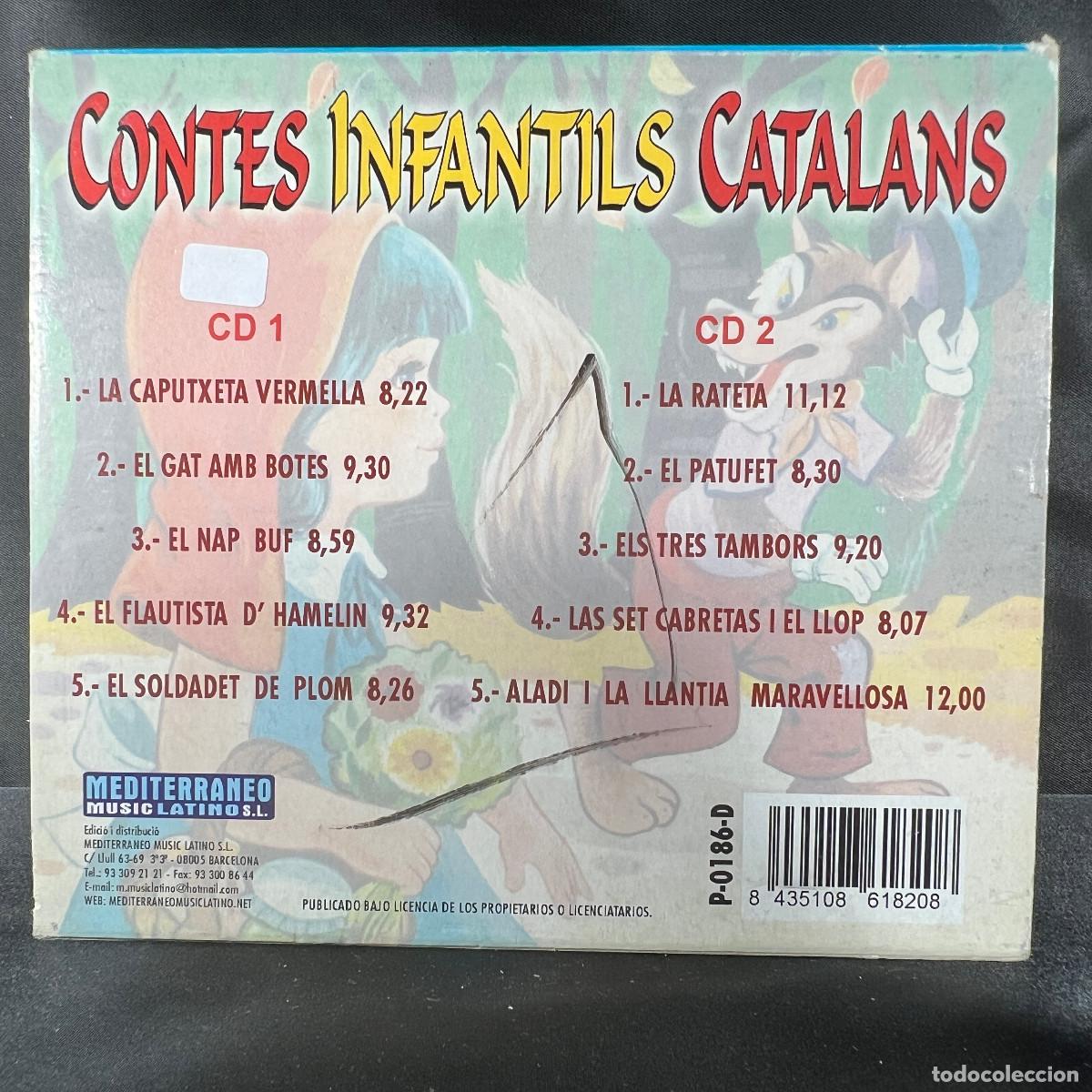 CDs de m&uacute;sica: CONTES INFANTILS CATALANS - CAJA DE 2 CD - Foto 2