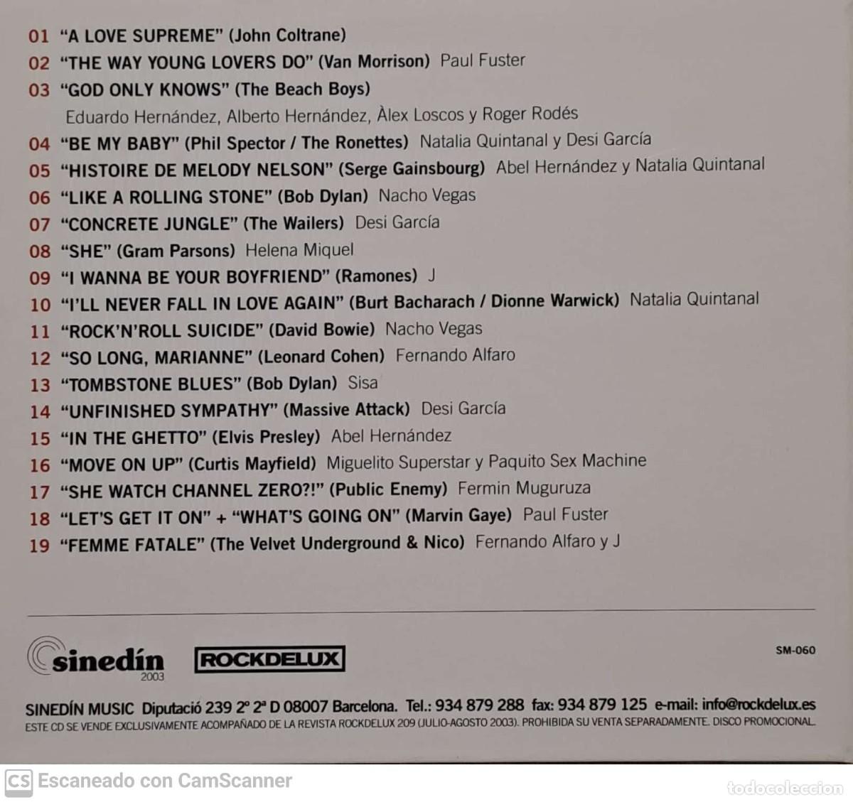 CDs de m&uacute;sica: The Rockdelux Experience &lrm;&ndash; 30.10.2002 - Foto 2