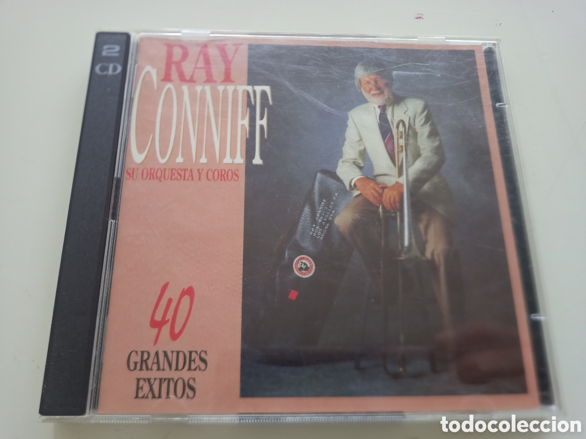 CDs de m&uacute;sica: Ray Conniff - 40 grandes &eacute;xitos - Foto 1