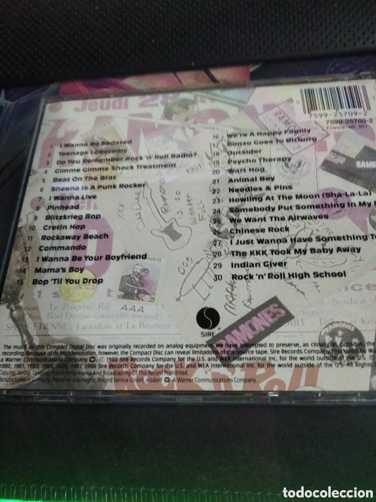 CDs de m&uacute;sica: Ramones mania -------22 - Foto 2