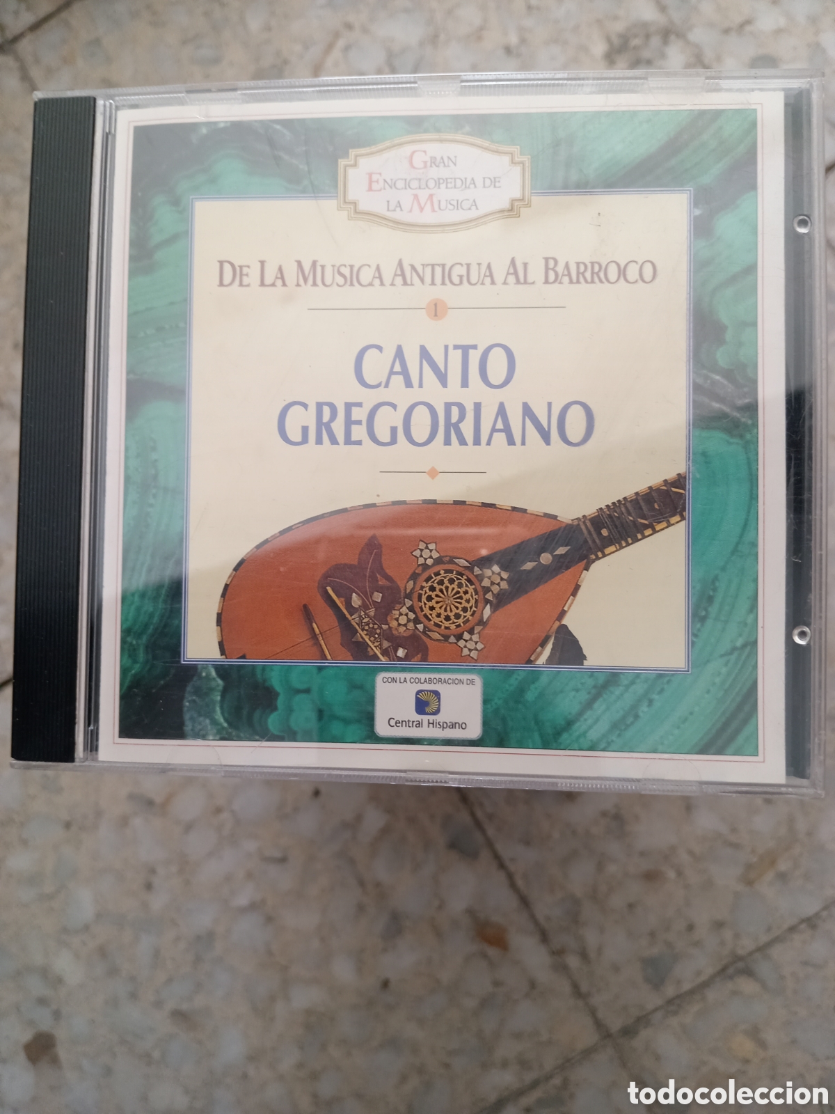 CDs de M&uacute;sica: CD CANTO GREGORIANO DE LA MUSICA ANTIGUA AL BARROCO