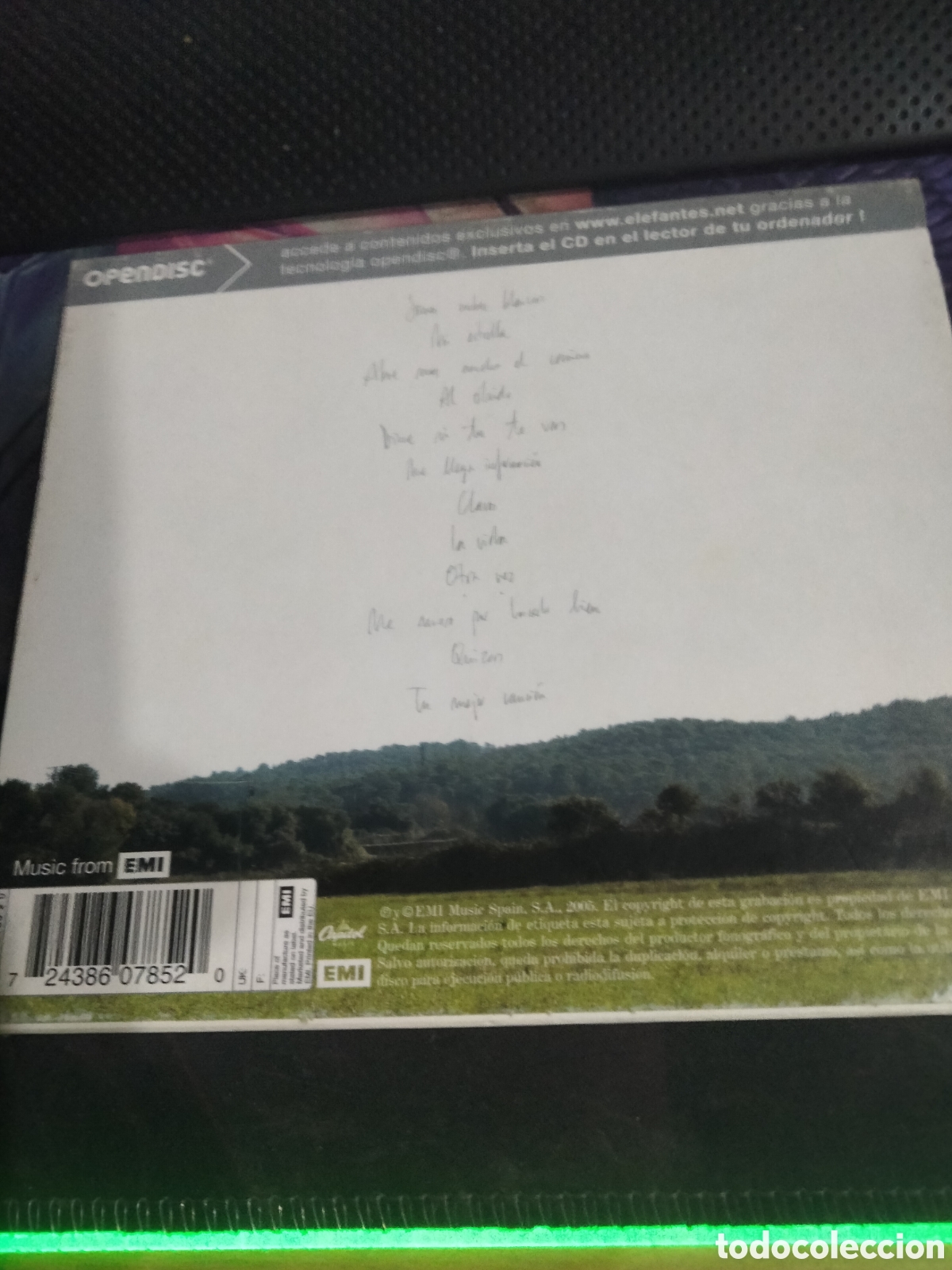 CDs de m&uacute;sica: Elefantes somos nubes blancas -4 - Foto 2