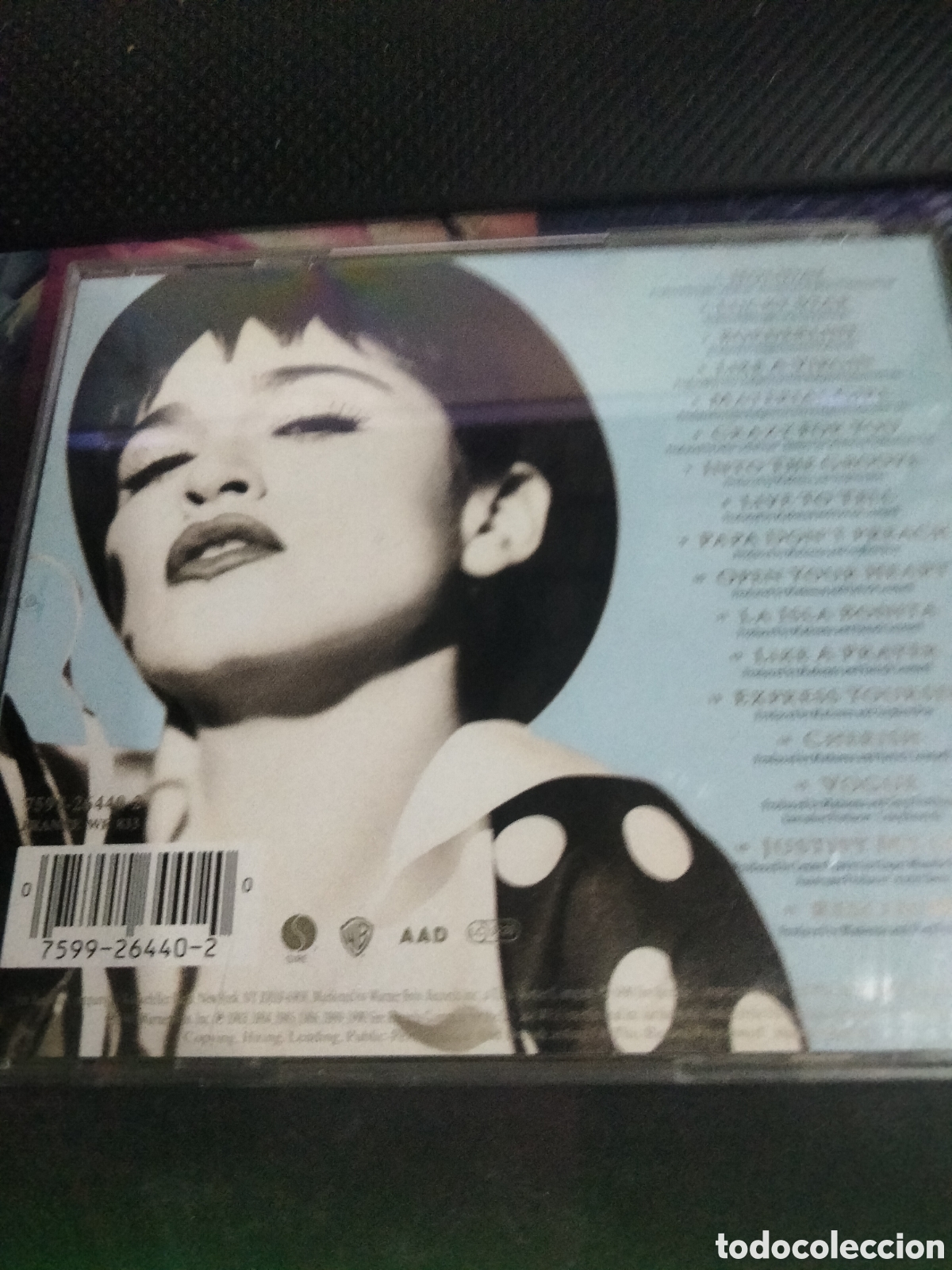 CDs de m&uacute;sica: Madonna the immaculate collection -5 - Foto 2